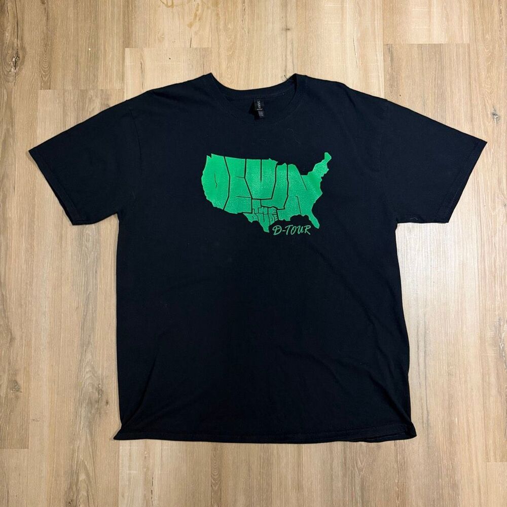Devin The Dude The D Tour Black 2018 Shirt Sz XL Underground Hip Hop Rap Tee